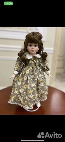 Кукла немецкая Фарфоровая