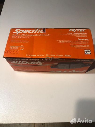 Керамические тормозные колодки на GL164