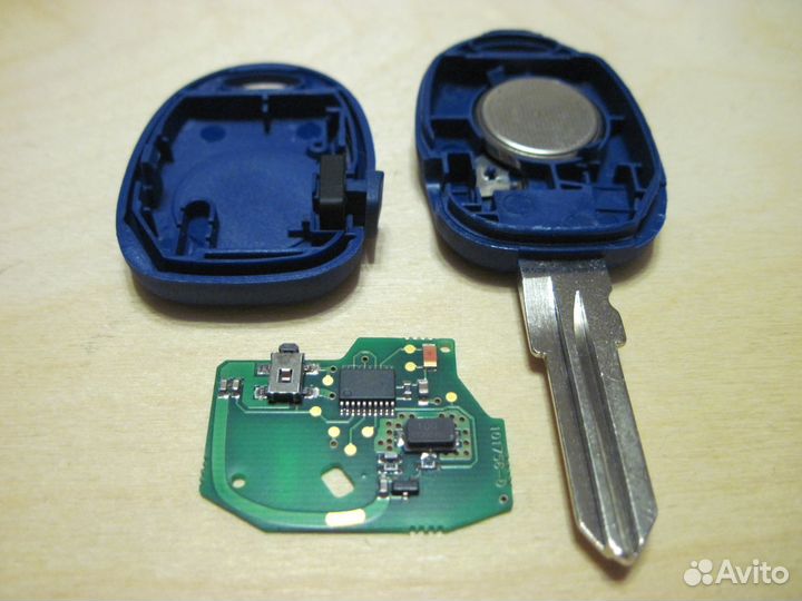 Fiat чип ключ 1 кнопка 434 MHz 101756-D