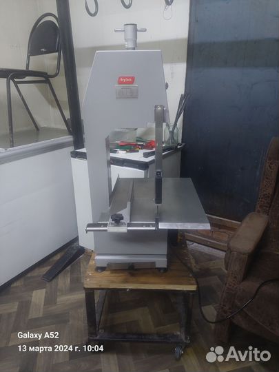 Ленточная пила для мяса и костей