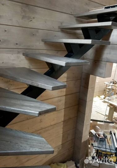 Перила кованные Установка