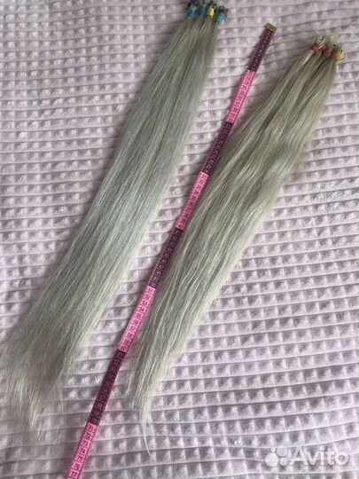 Волосы для наращивания натуральные 65 см