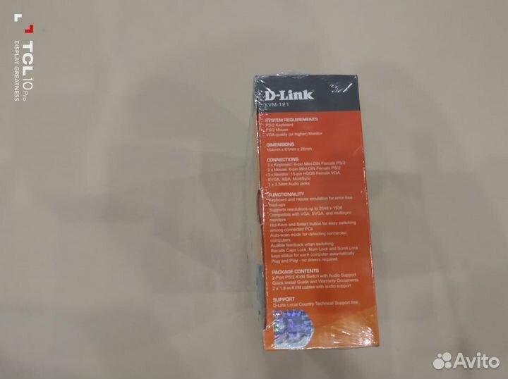 KVM переключатель D-Link KVM-121