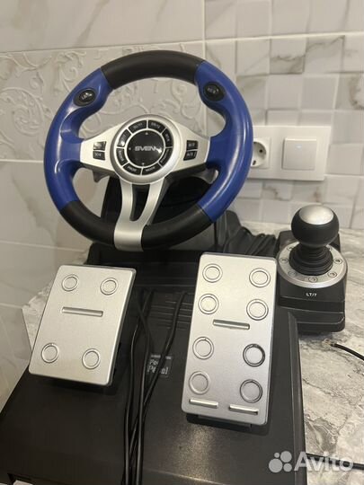 Игровой руль для ps3 и пк Sven