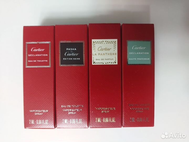 Пробники т/в Cartier