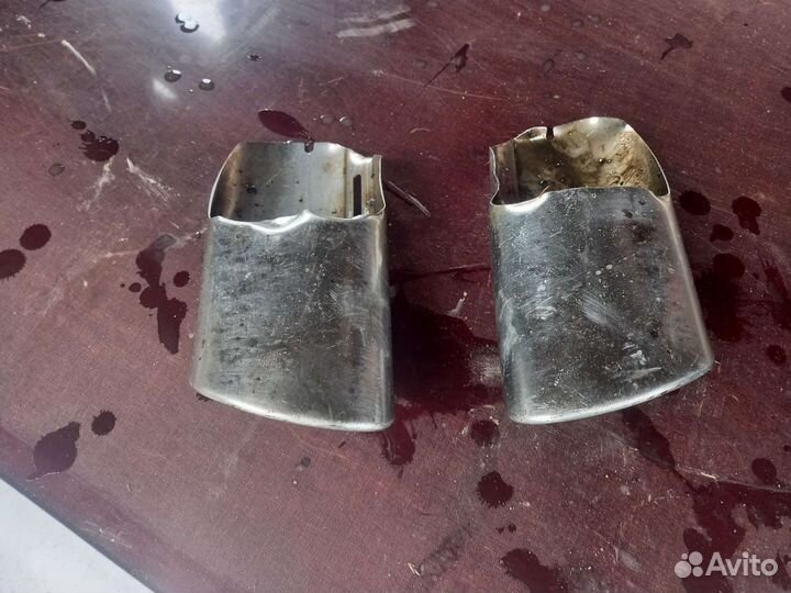 Насадки на глушитель mercedes w204