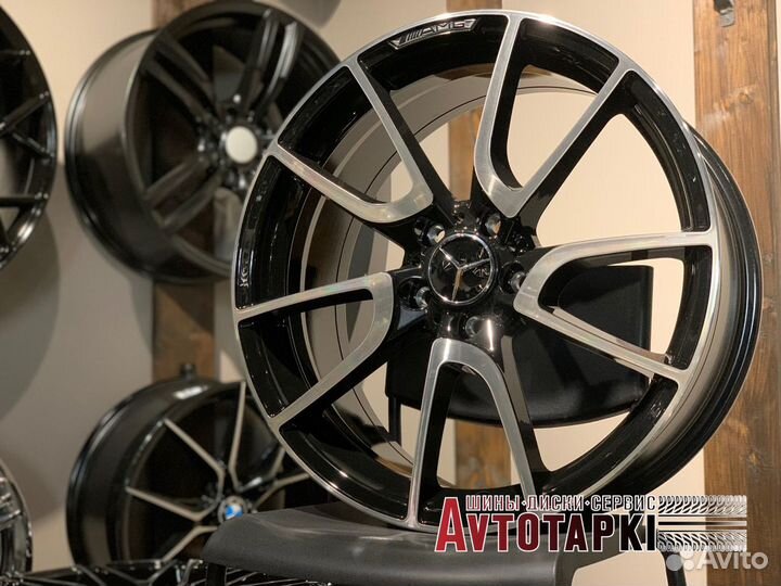Литые диски на Мерседес 20 размер 5x112 43 Amg