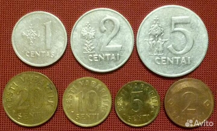 Монеты стран снг и Балтии