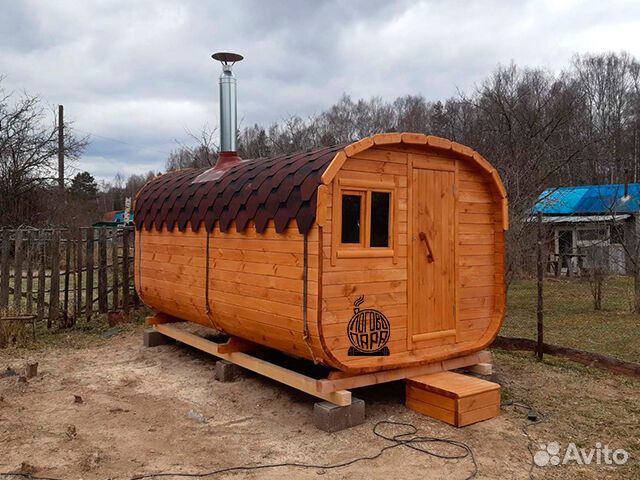 Баня бочка