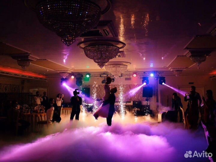 Свет и Звук, Диджей, Дым, Фонтаны, Проектор аренда