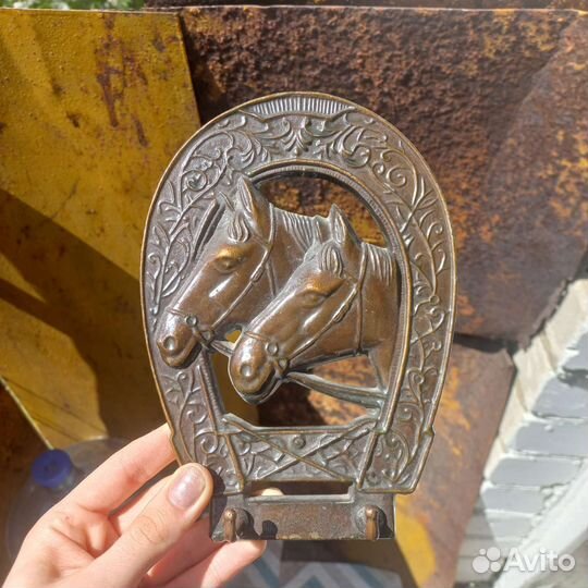 Вешалка-ключница подкова/лошади/конь СССР