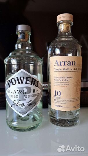 Бутылки из под виски, текилы, коньяка