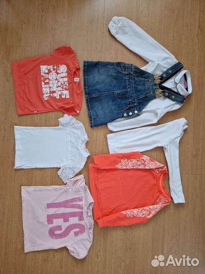 Вещи пакетом на девочку 104