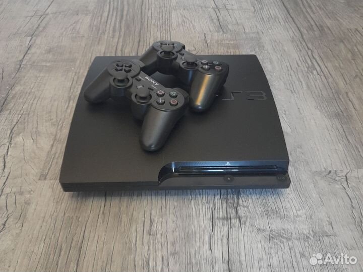 Sony playstation 3 slim 320gb прошитая +30игр