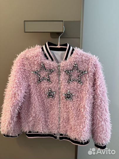 Choupette пиджак на девочку шубка