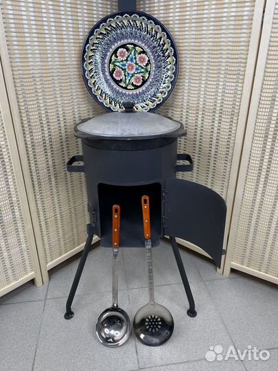 Комплект узбекский казан 22 л + печь