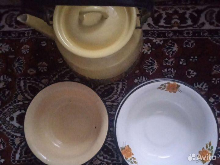 Эмалированная посуда из СССР