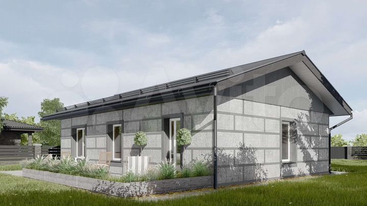 Дом 65 м² на участке 5 сот.