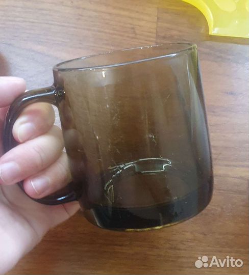 Кружка 0.4л прозрачная