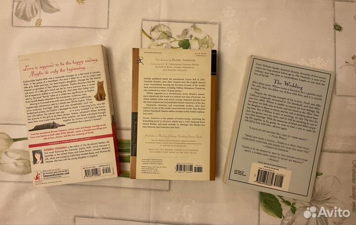 Charlotte Bronte (Jane Eyre), N. Sparks, R.Coleman