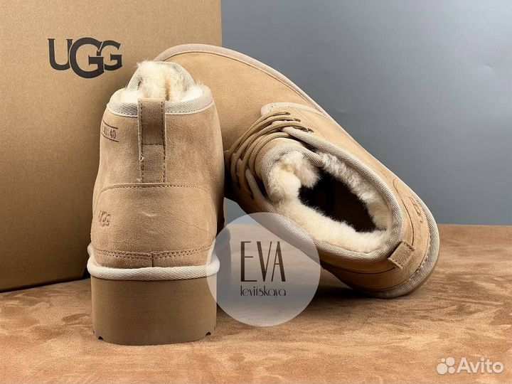 Женские угги на платформе Ugg Neumel Platform Sand