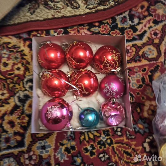 Елочные игрушки СССР