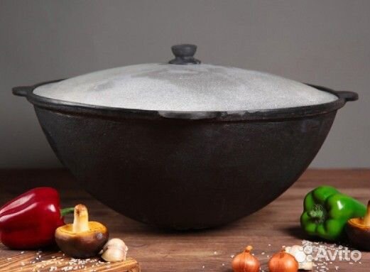 Казан чугунный
