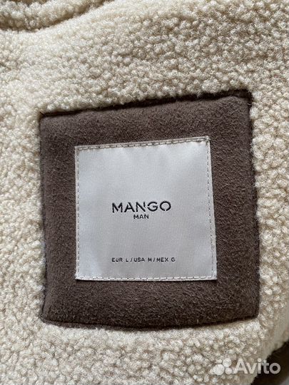 Дубленка мужская mango