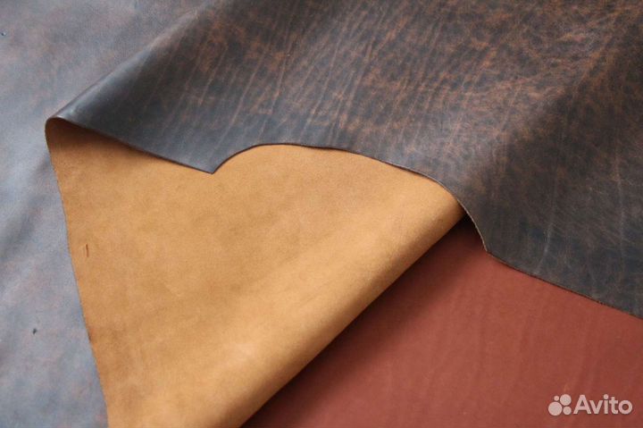 Галантерейная кожа. Патина. 1,3-1,5 мм