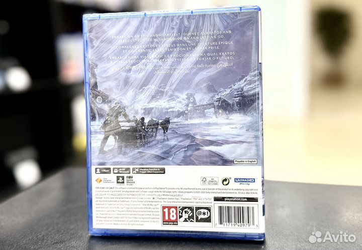 God of War Рагнарёк (PS5) новый, озвучка