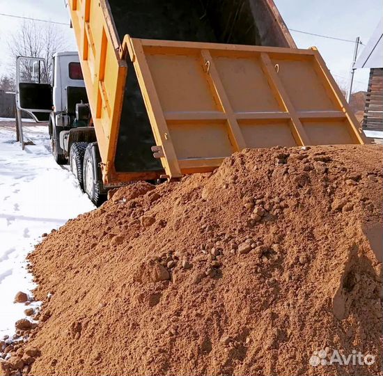 Песок для строительства