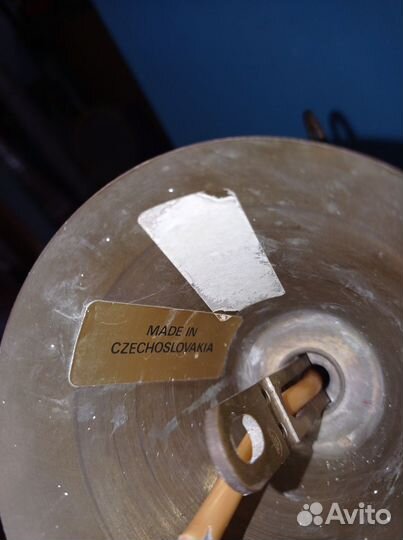 Люстра хрустальная времён СССР винтаж