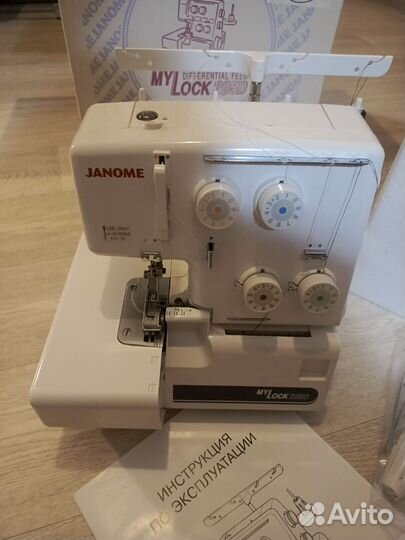 Оверлок janome 205d