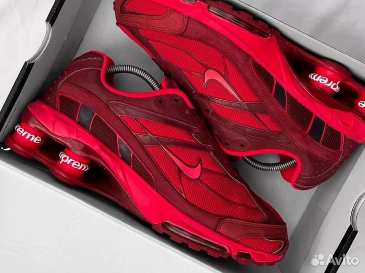 Кроссовки Nike Shox Tl Supreme Red Intensive S4