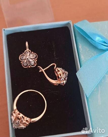 Серьги и кольца