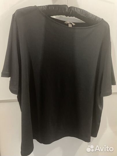 Блузка женская hm XL черная