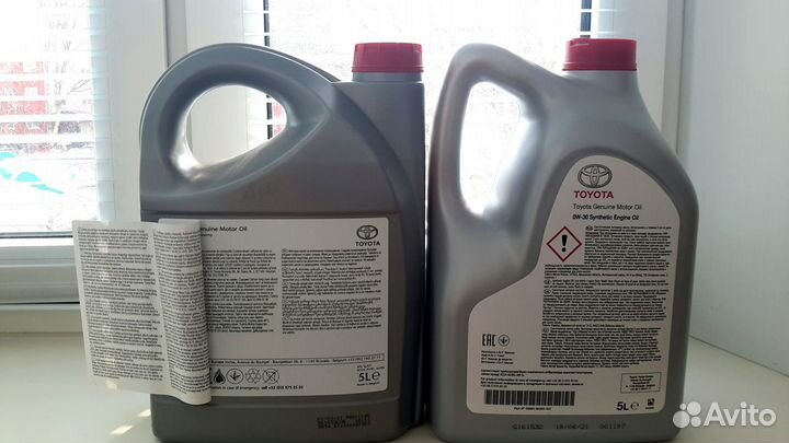 Масло моторное Toyota 5w40/30,ATF type T4