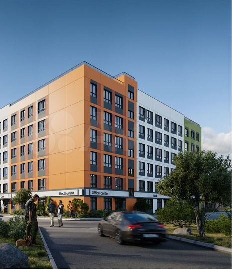 3-к. квартира, 54,2 м², 1/6 эт.