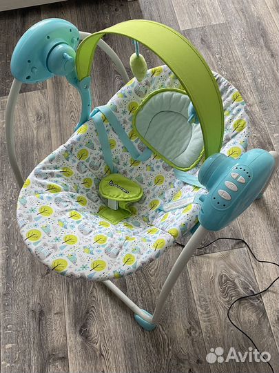 Детские электронные качели для новорожденных