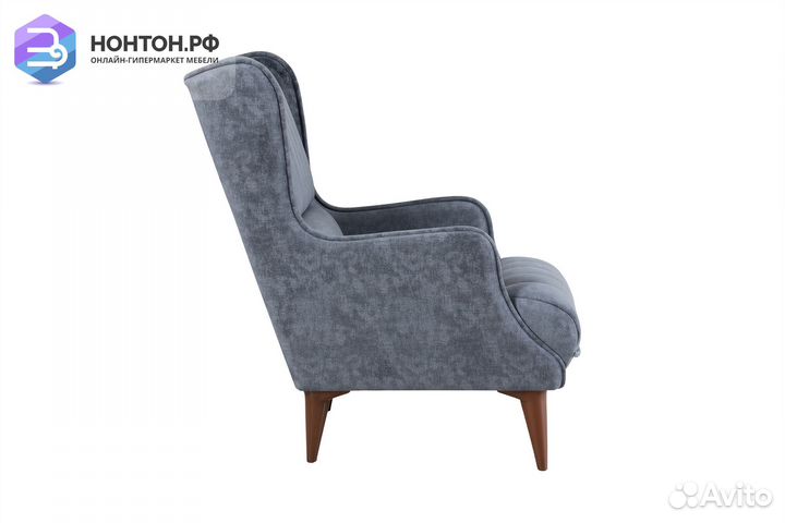 Кресло Болеро темно-серое