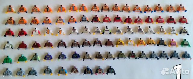 Lego детали части минифигурок