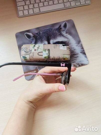 Очки детские (оправа, линзы, футляр)