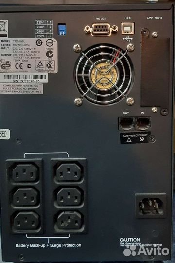 APC back-ups cs 500, HP UPS T750 бесперебойник