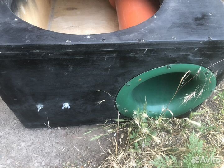 Короб для сабвуфера 18 на трубе