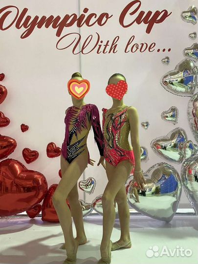 Купальник для художественной гимнастики 138-145 см