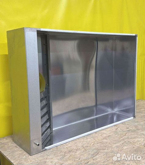 Зонт вытяжной из нержавейки