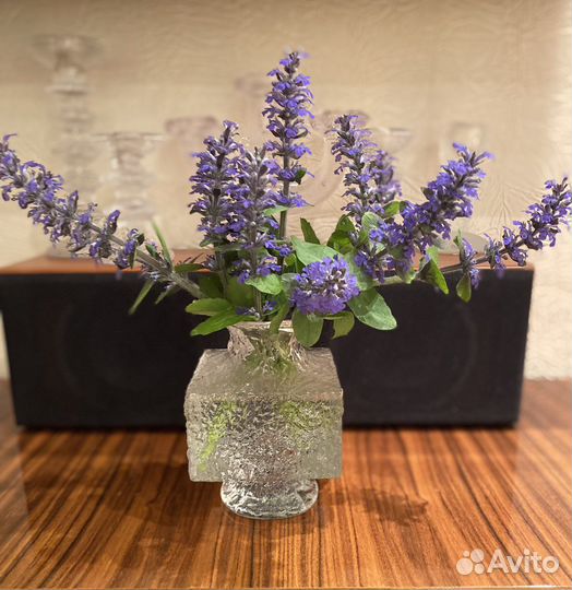 Ваза финское стекло Crassus. Iittala