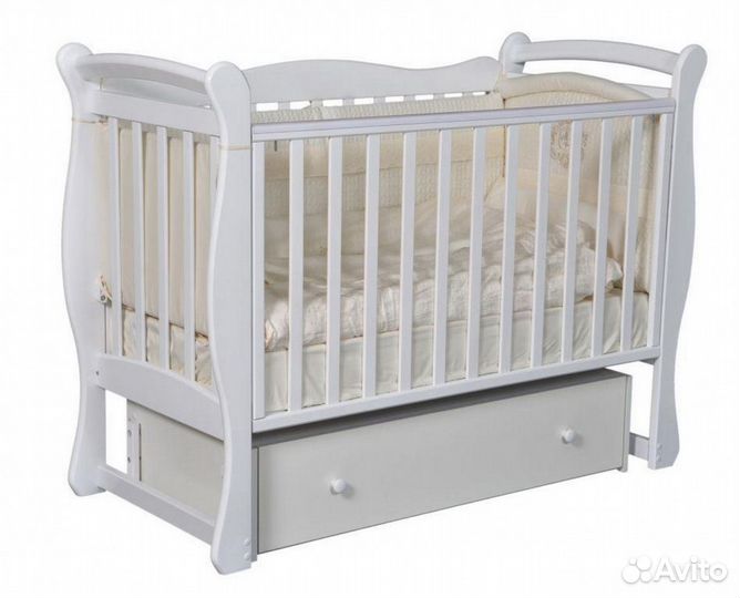 Кровать детская Julia (1) Белая