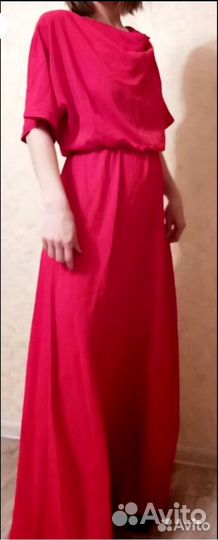 Новое платье с биркой легкое лето на резинке 36 38