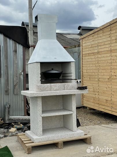 Модульная печь барбекю
